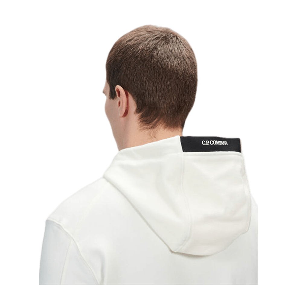 C.P. Company Sweatshirt Sweat Hooded Gauze White Men 14CMSS023A00508