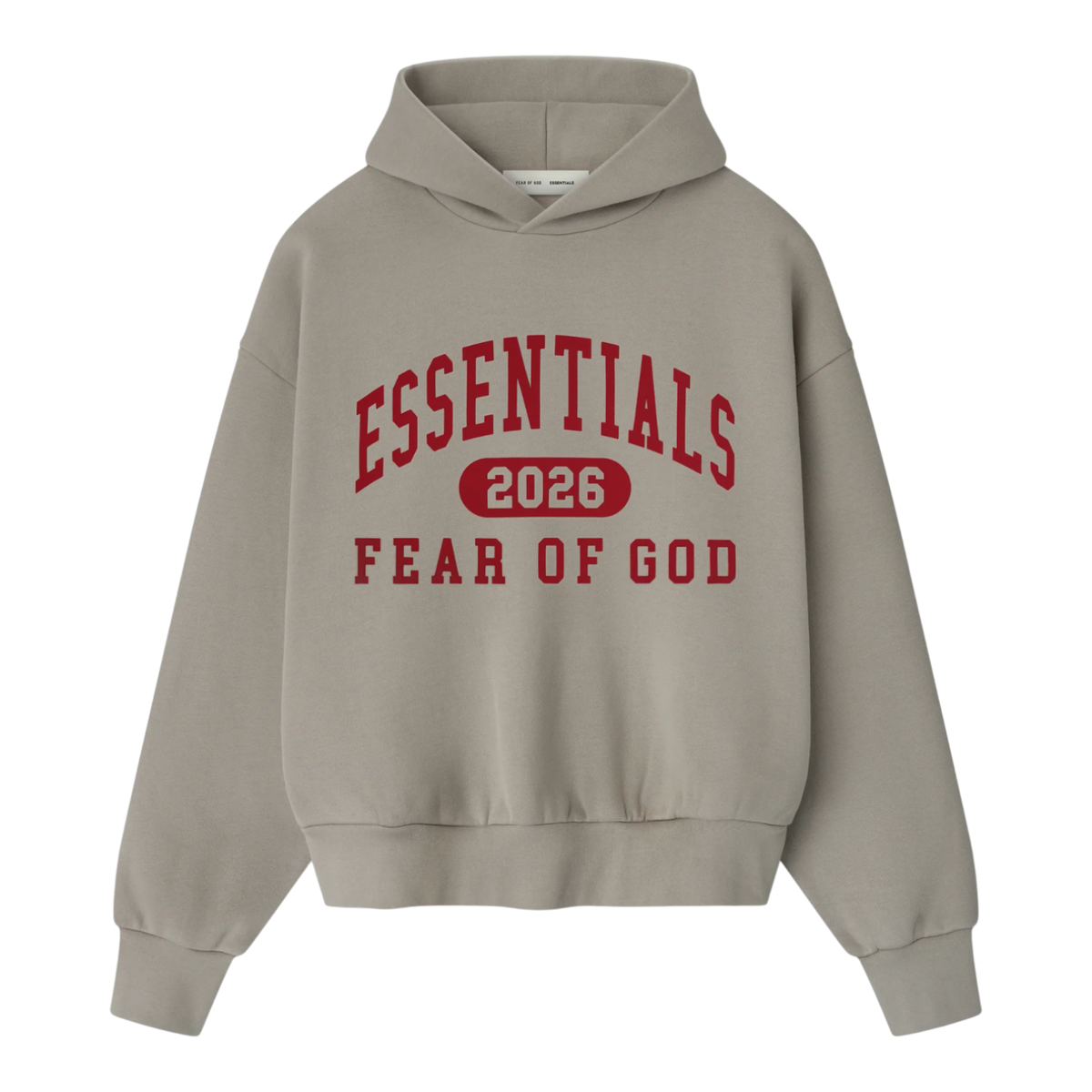 Fear of God Essentials Men's Classic Hoodie Smoke Grey 192HO256862F