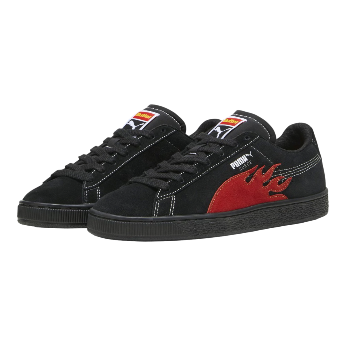 puma classic black army red