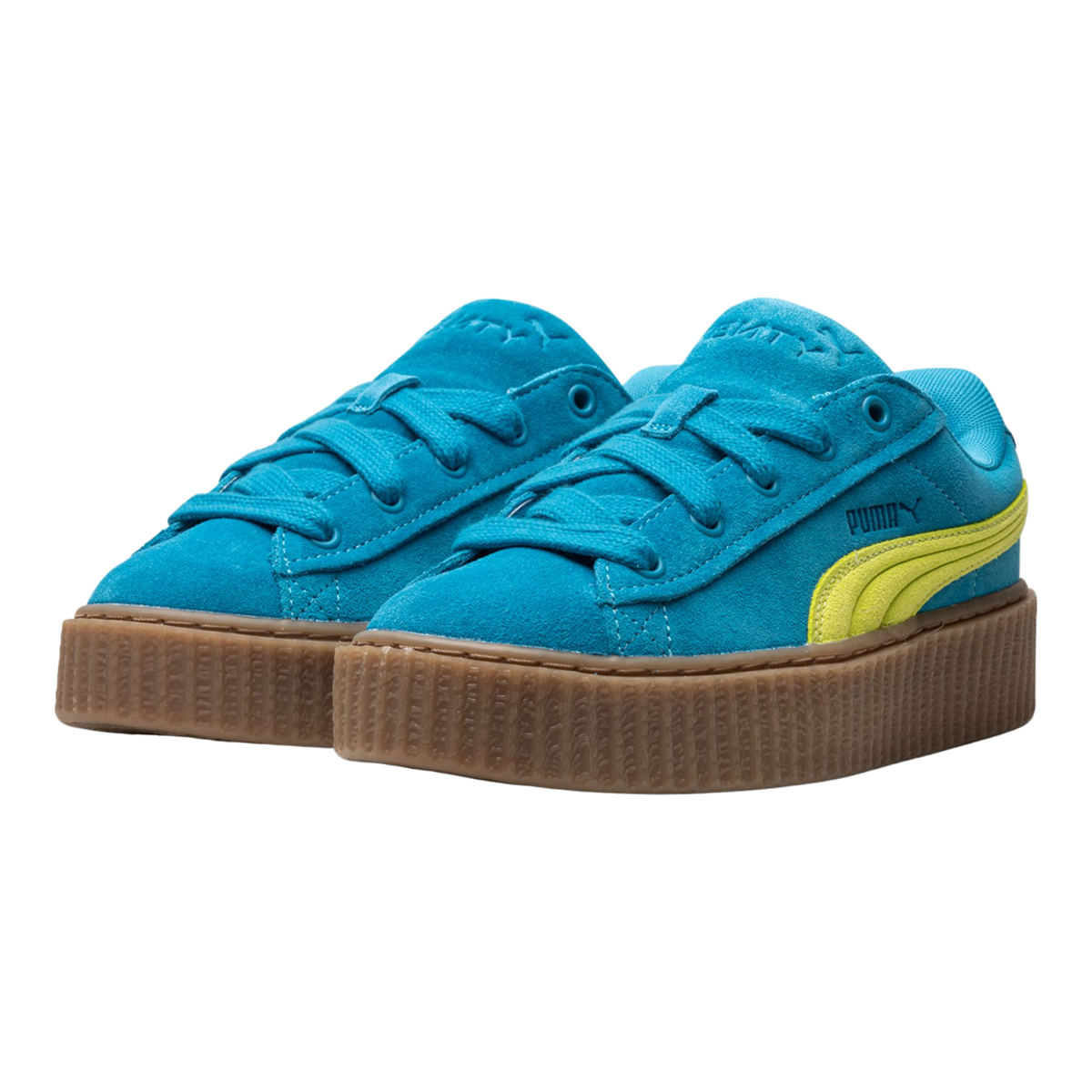 Puma x Rihanna Fenty Creeper Phatty WNS Blue Neon 399332 02