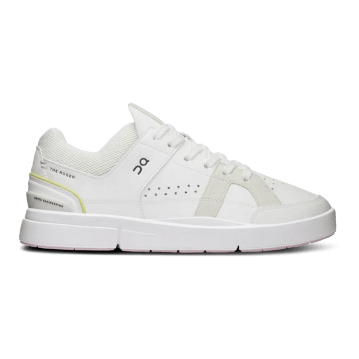White flare2box分 On The Roger Clubhouse 2 White/Mauve for Women 3WD11072234