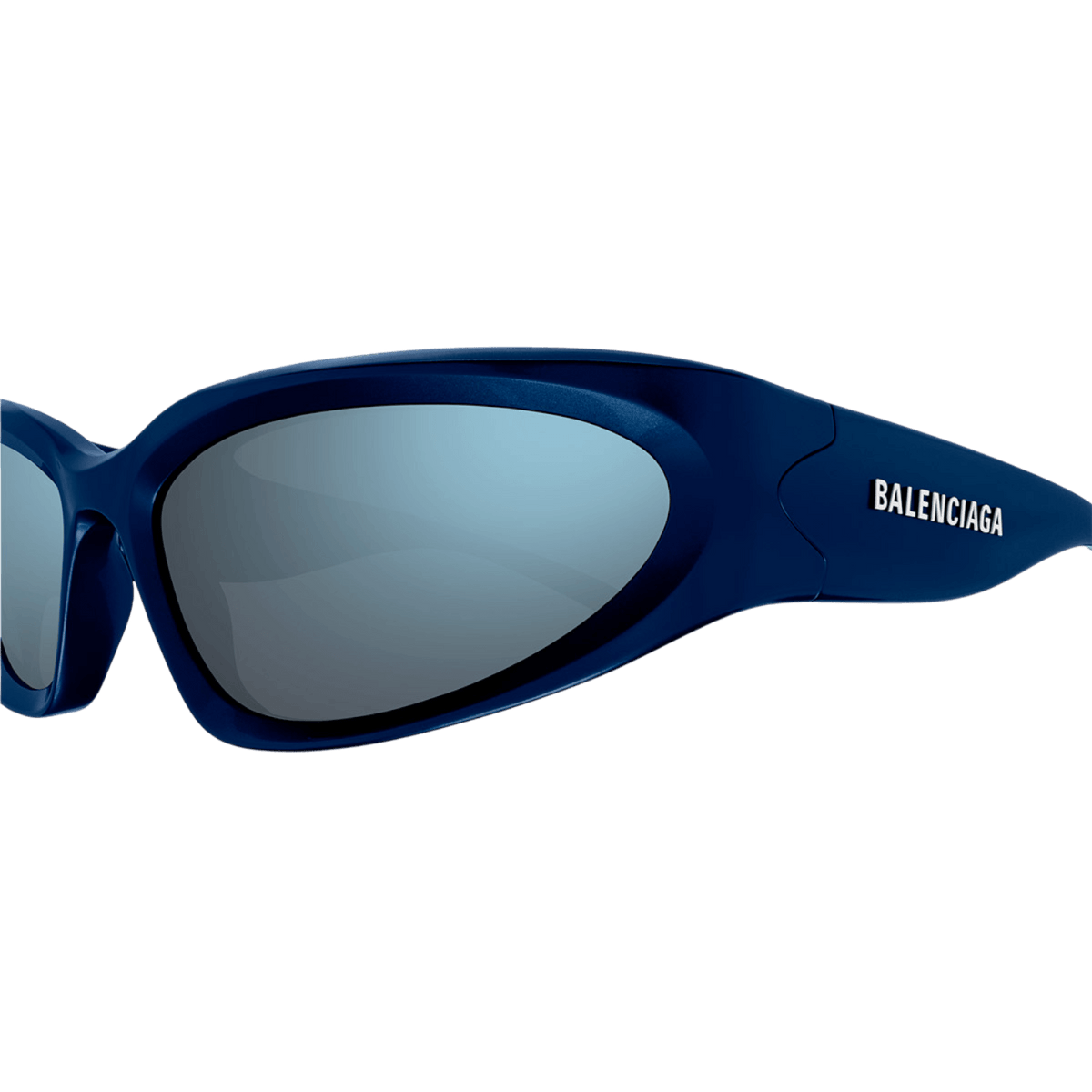 NEW BALENCIAGA BB0157S 009 SUNGLASSES BLUE UNISEX EYEWEAR BALENCIAGA Balenciaga BB0157S Sunglasses | Select Eyewear main image 3