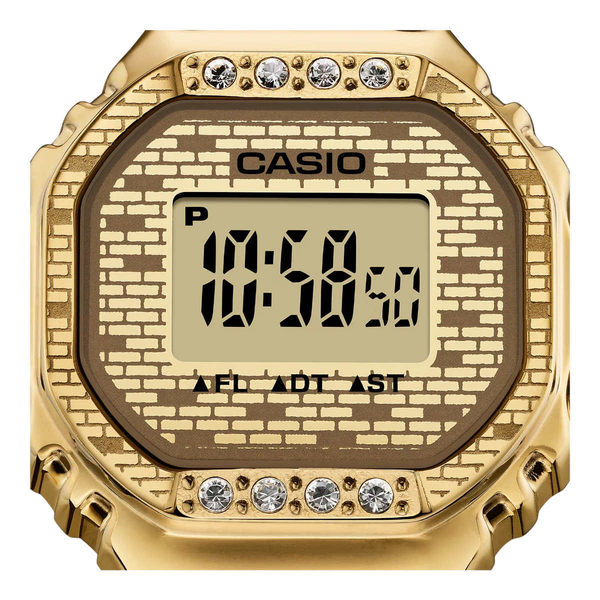 Casio x J Balvin Ring Watch Gold CRW-001JB-9