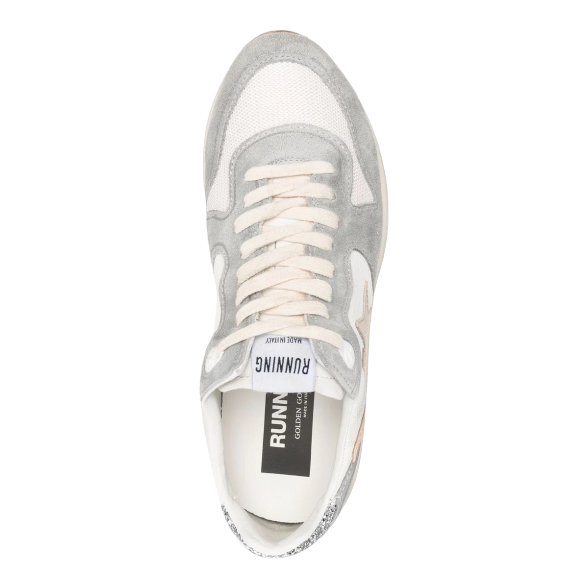 Golden Goose Running Sole Nappa Upper Suede Toe and Spur GWF00126.F004