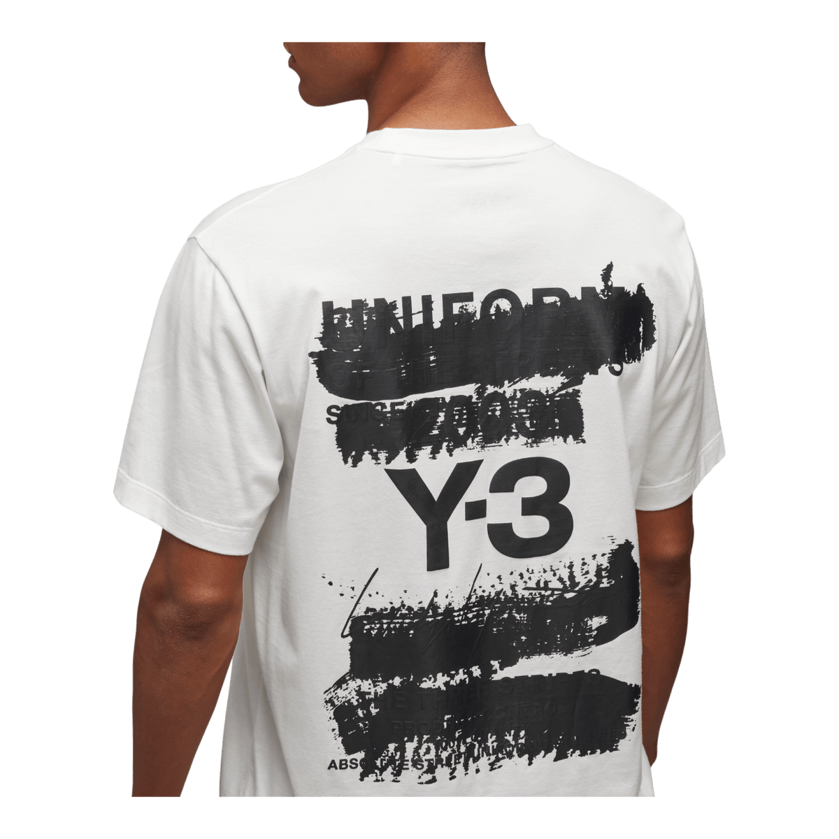 adidas Y-3 Graphic Short Sleeve Tee White JM7815