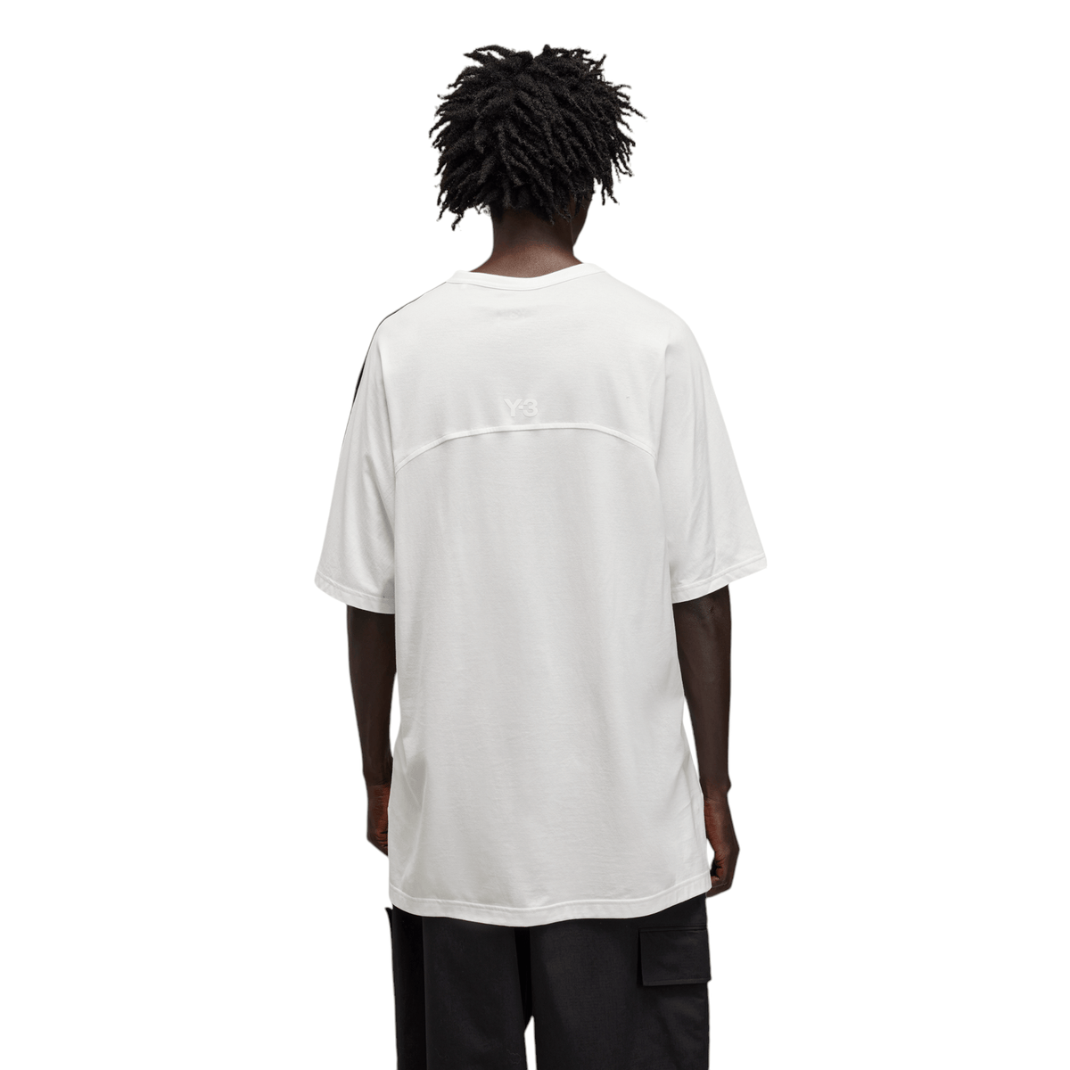 【Y3】3S SS TEE◆JM7845 adidas Y3 3-Stripes SS Tee White Unisex JM7845