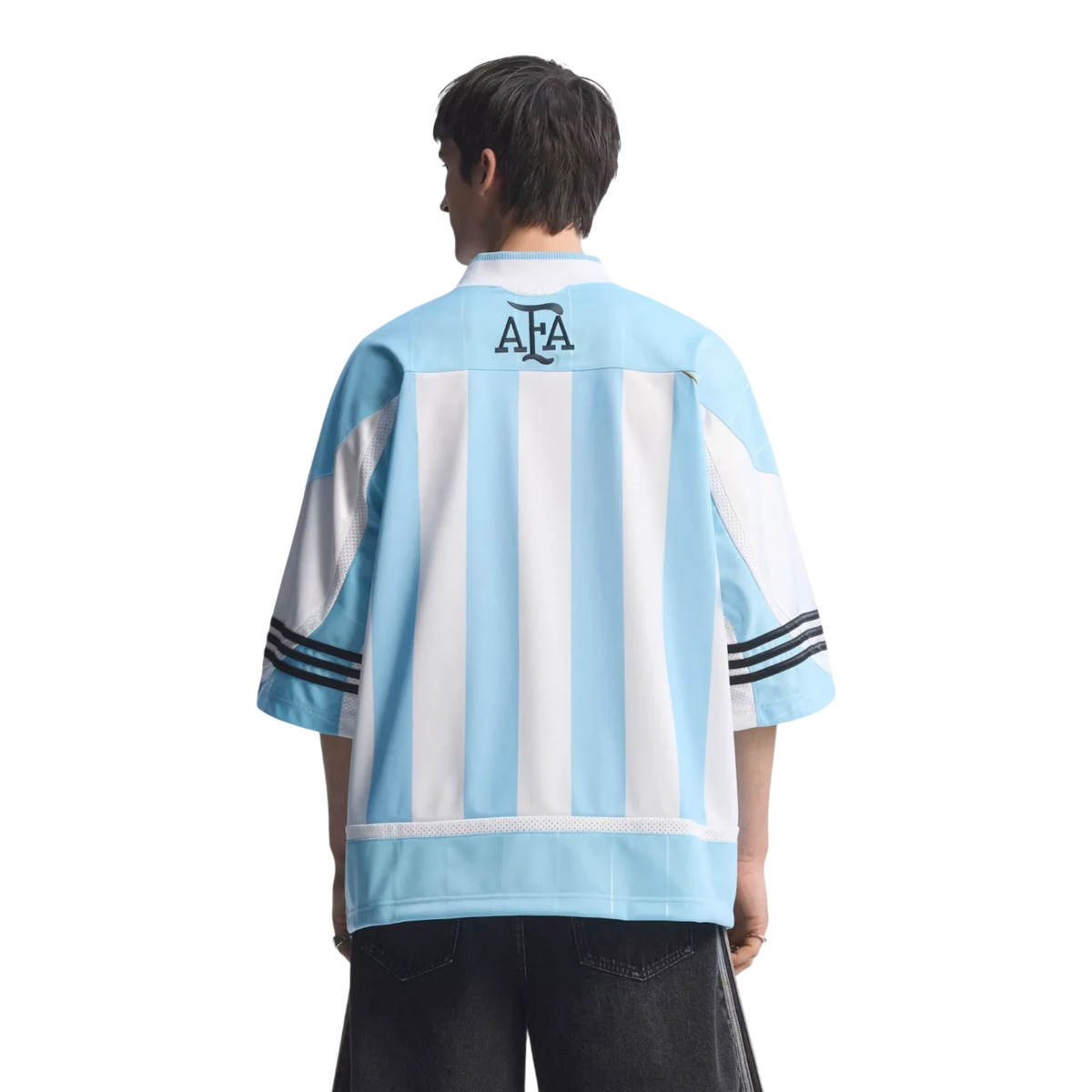adidas Bringback Remixed Argentina Jersey Clear Blue/White/Black Men K