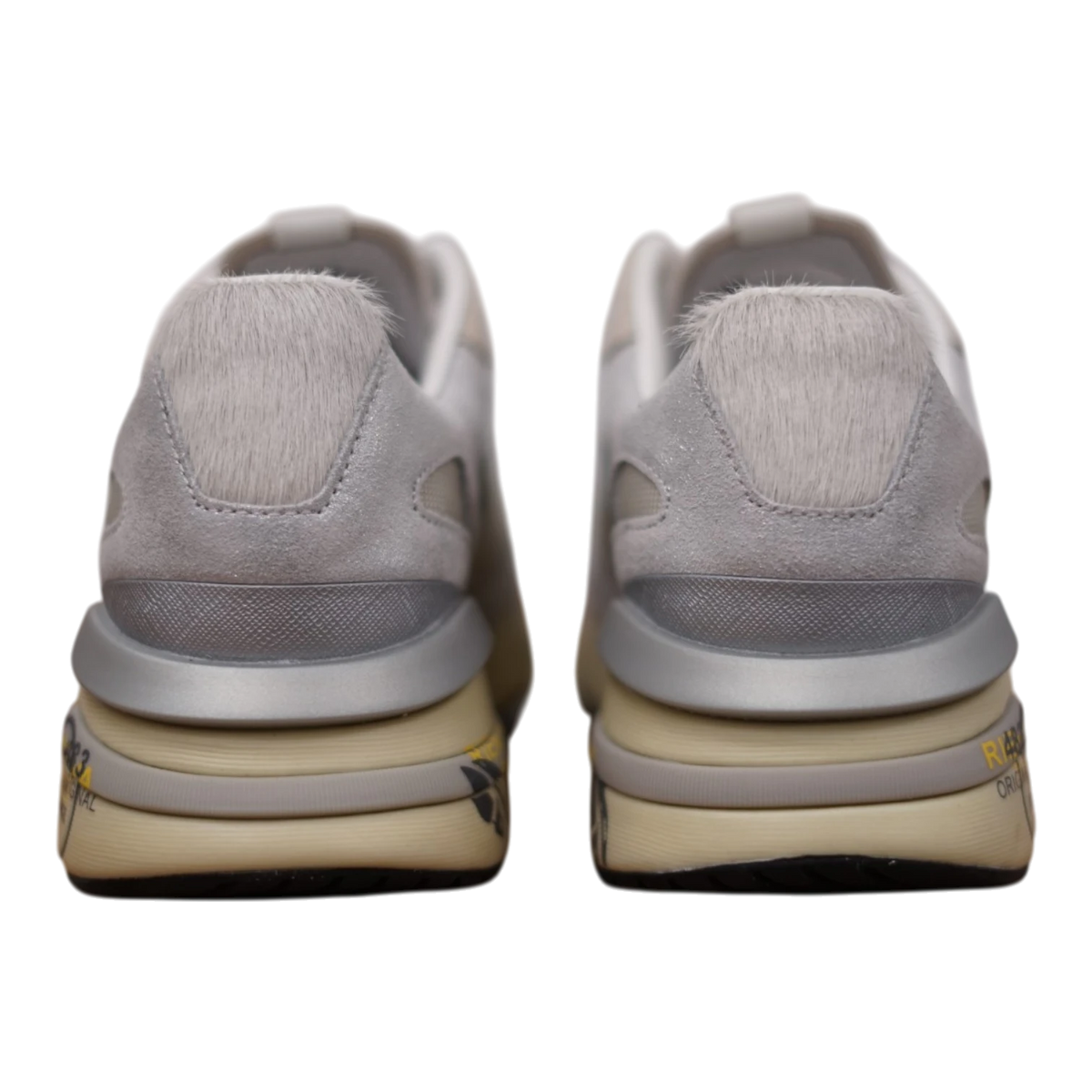 Premiata Italian Premium's Sneakers MOERUND-8564 White / Silver Women