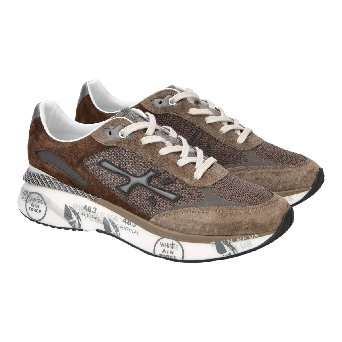 PREMIATAスニーカー42 Premiata Moerun-6446 Chocolate for Men