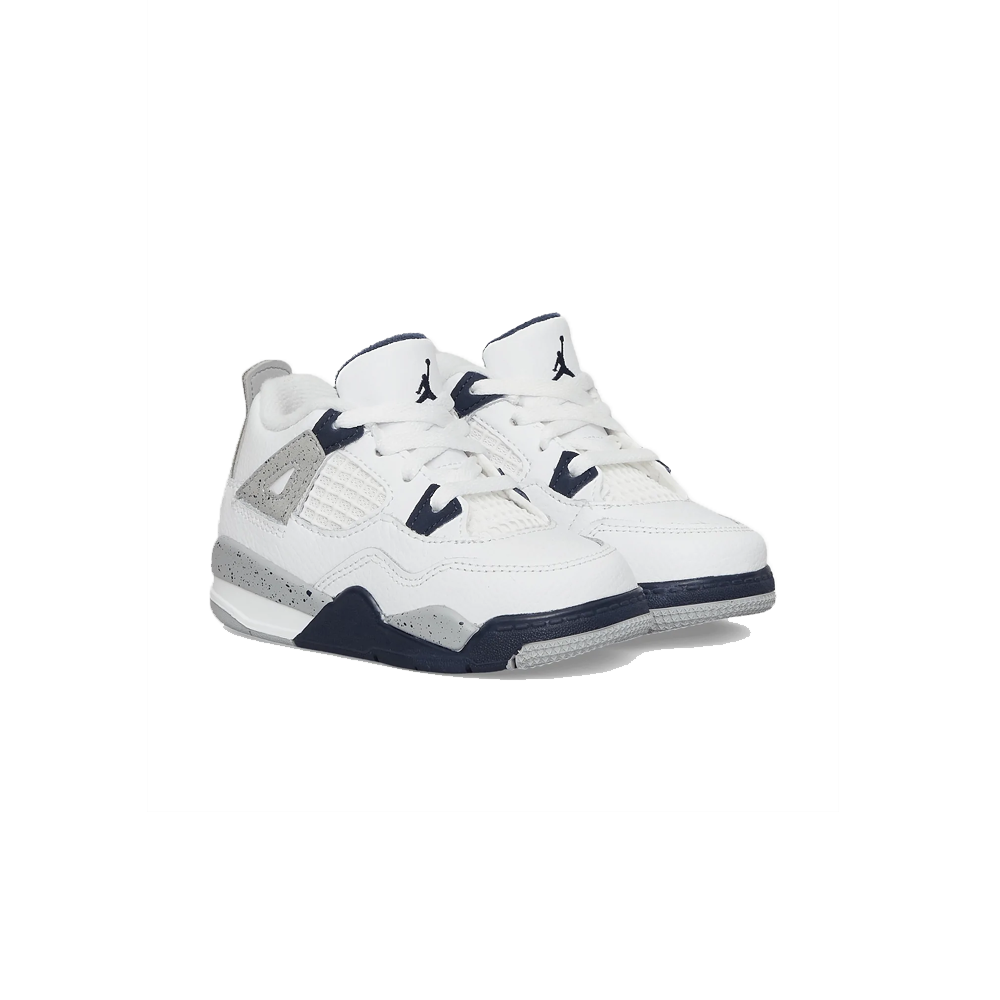 Air Jordan 4 Retro White Midnight Navy - StreetLab®