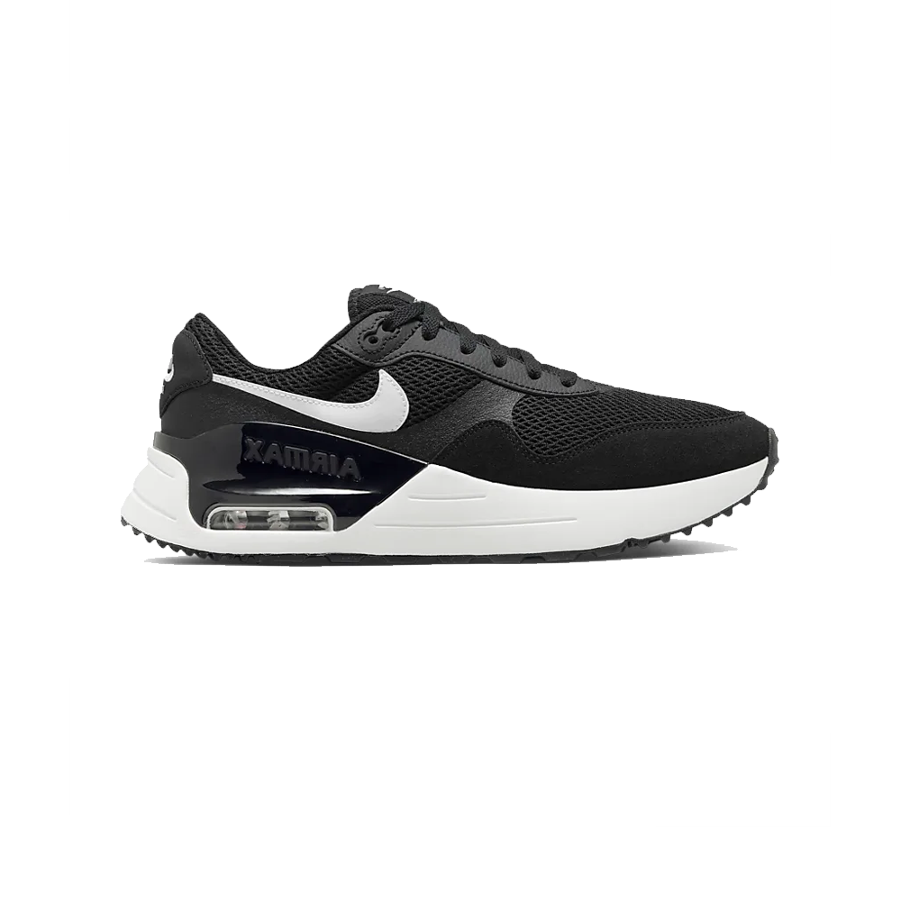 Nike Air Max System Black Wolf Grey White Men DM9537 001