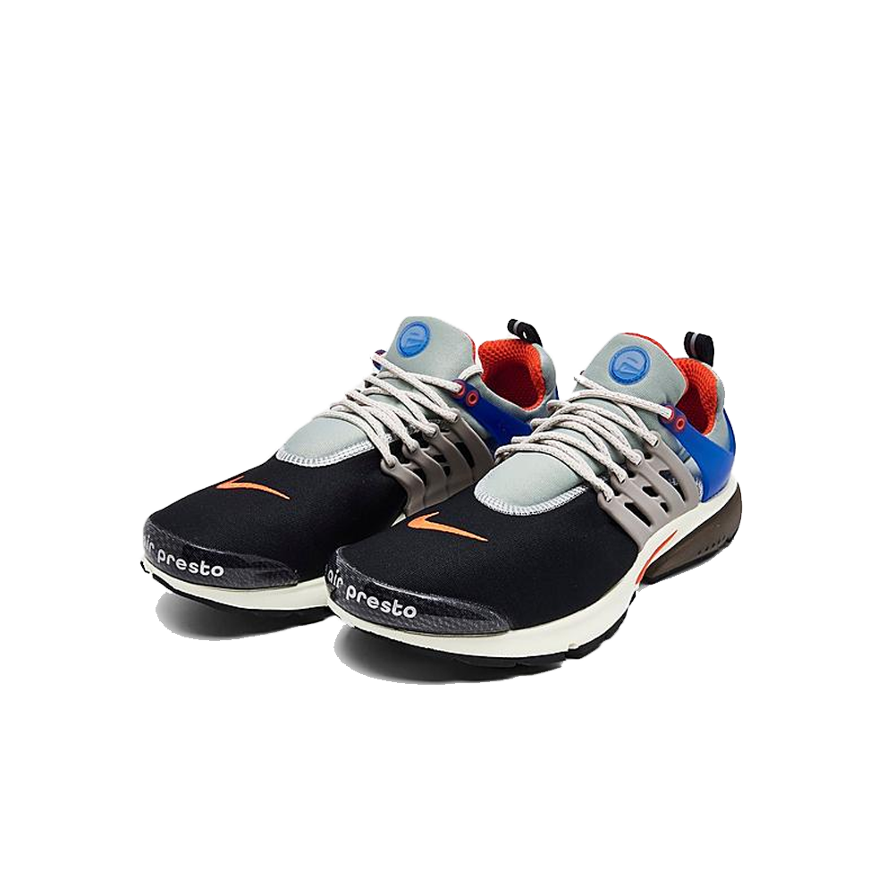 Nike Air Presto PRM Negras/Naranjas/Salvia polvorienta/Azul Ho