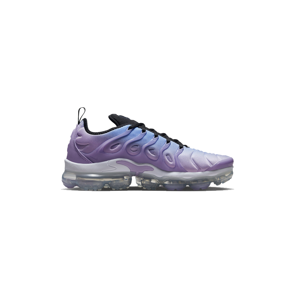 Vapormax black top and purple