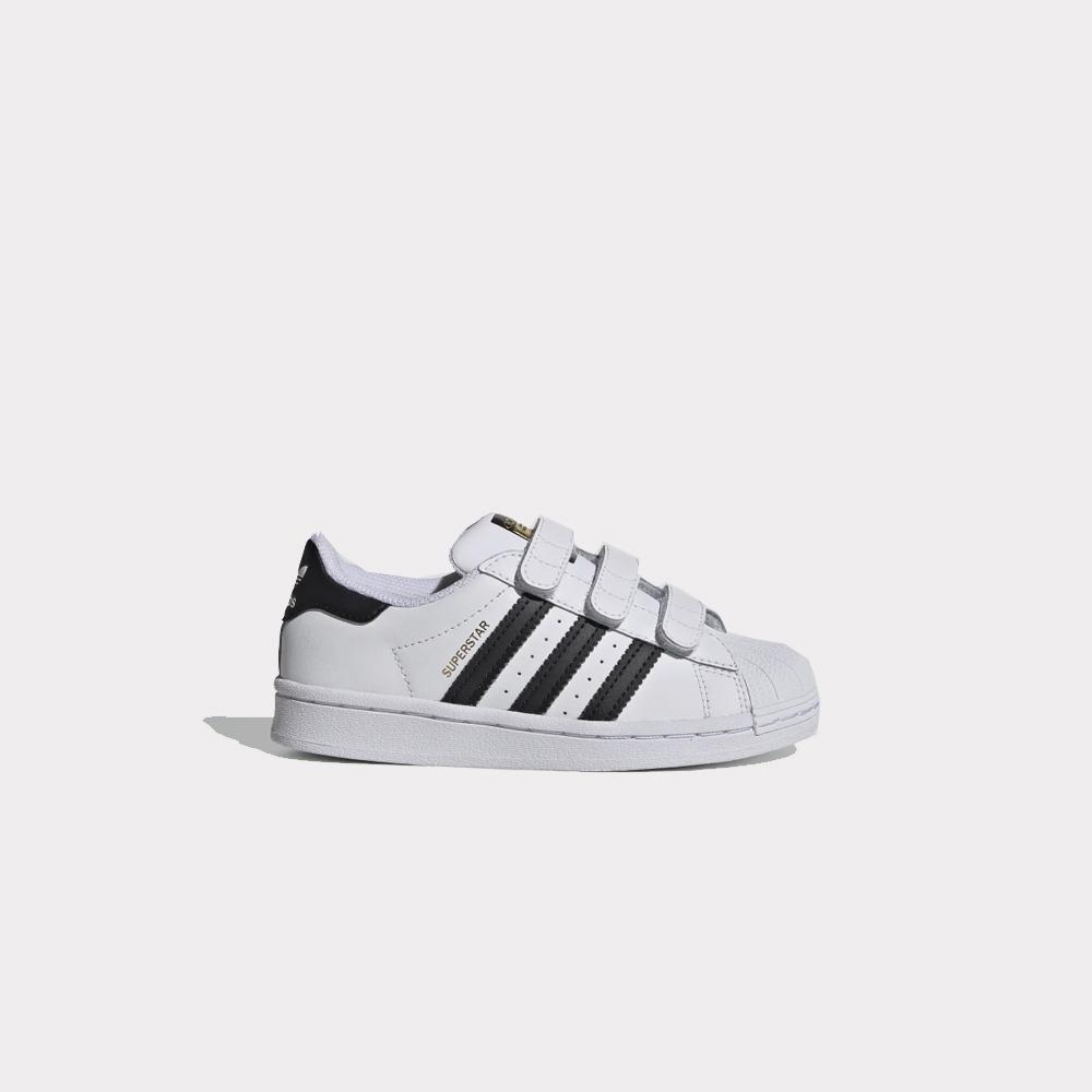 Konsulat videnskabsmand krone adidas Superstar White/Black Kids EF4838