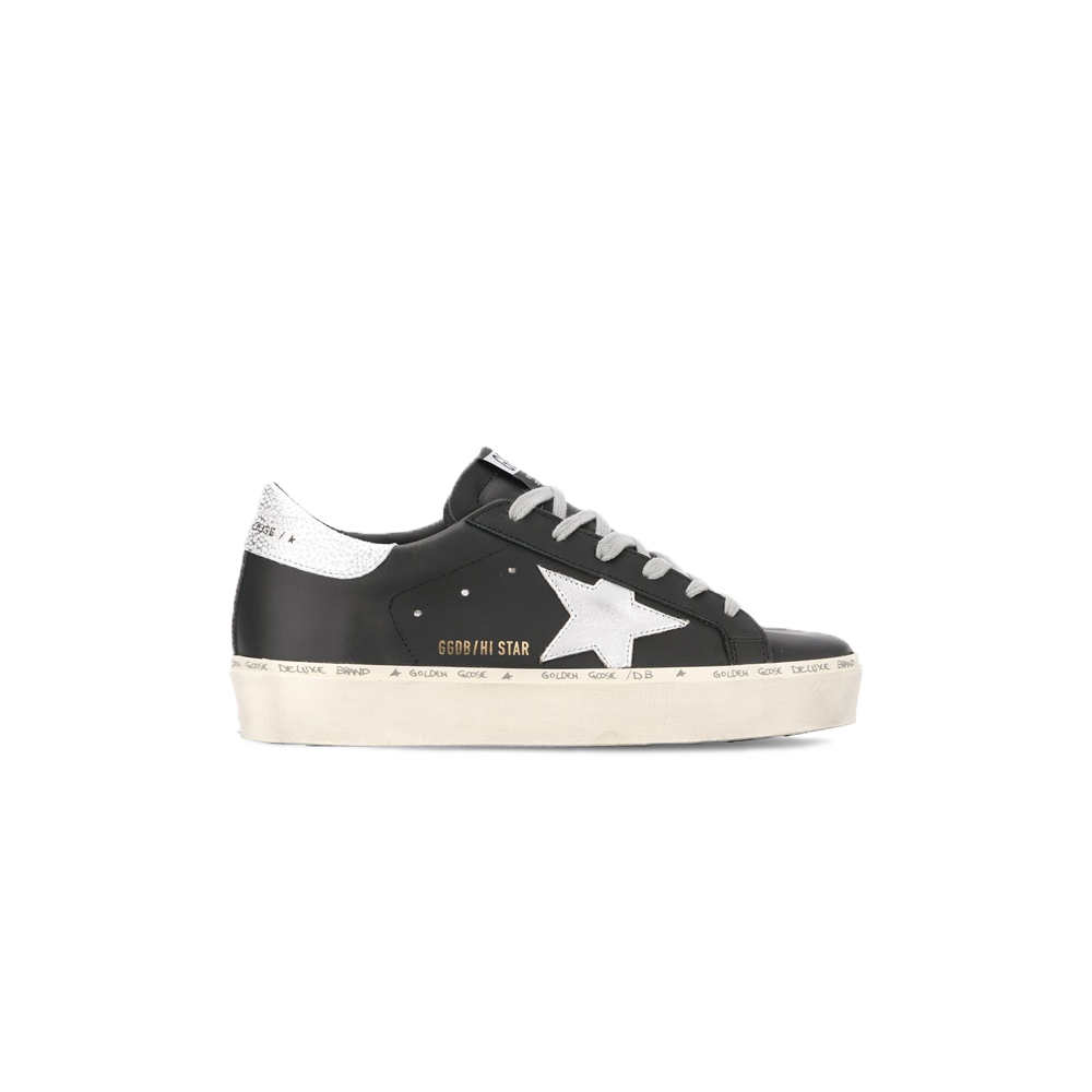 Golden goose black silver online