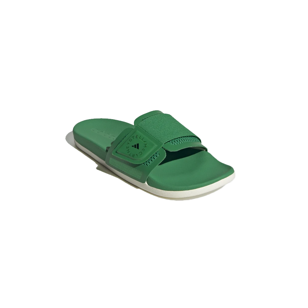 Chanclas adidas top blancas y verdes