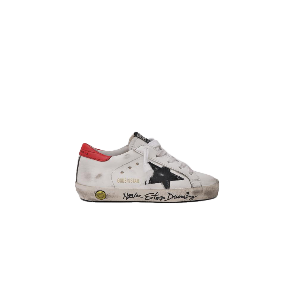 golden goose superstar never stop dreaming sneakers