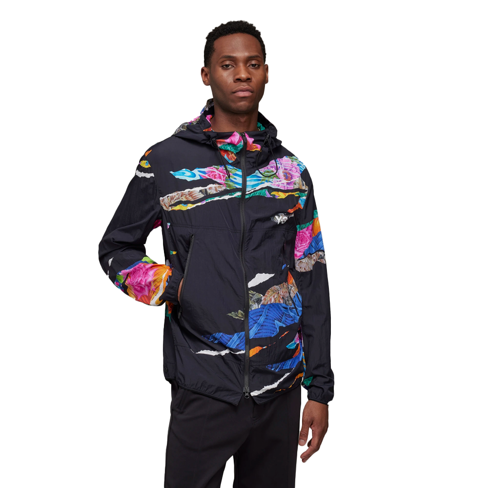 adidas x Y-3 CH2 Allover Print Packable Windbreaker Black/Multicolor Men HG8851