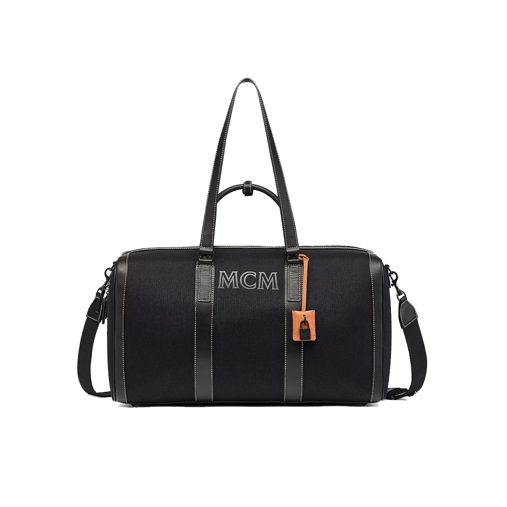 Mcm Ottomar Large Weekend Travel Bag in Black