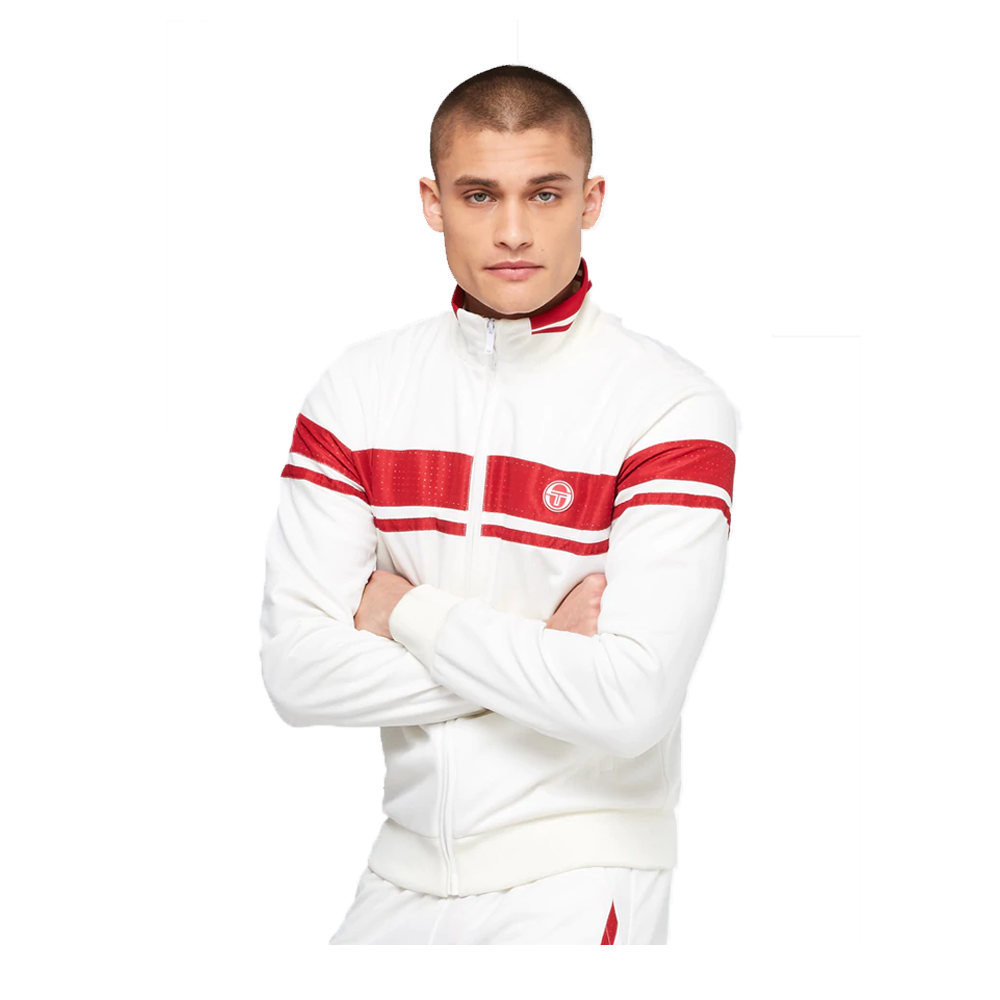 Red sergio top tacchini tracksuit