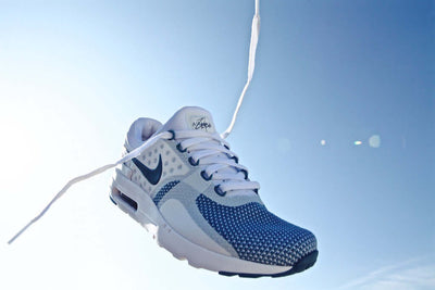 The Nike Air Max Zero Essential Pops in Smokey Blue and White Color Combos
