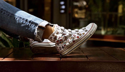 Rose in the Ash Virtu Buckle High Tops