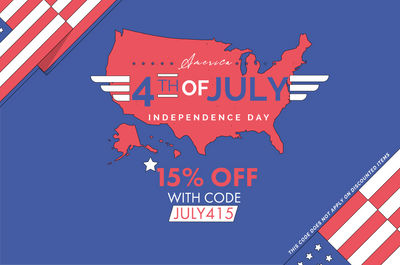 ¡Oferta del 4 de julio! Introduce el CÓDIGO JULIO415 