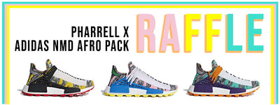 adidas x Pharrell Williams Human Race NMD "Afro Pack" Raffle