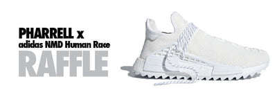 Pharrell x adidas NMD Human Race TR Sorteo “Crema”. Sorteo en tienda y en línea