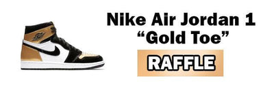 Jordan 1 Retro "Golden Toe" disponible solo para rifa en línea