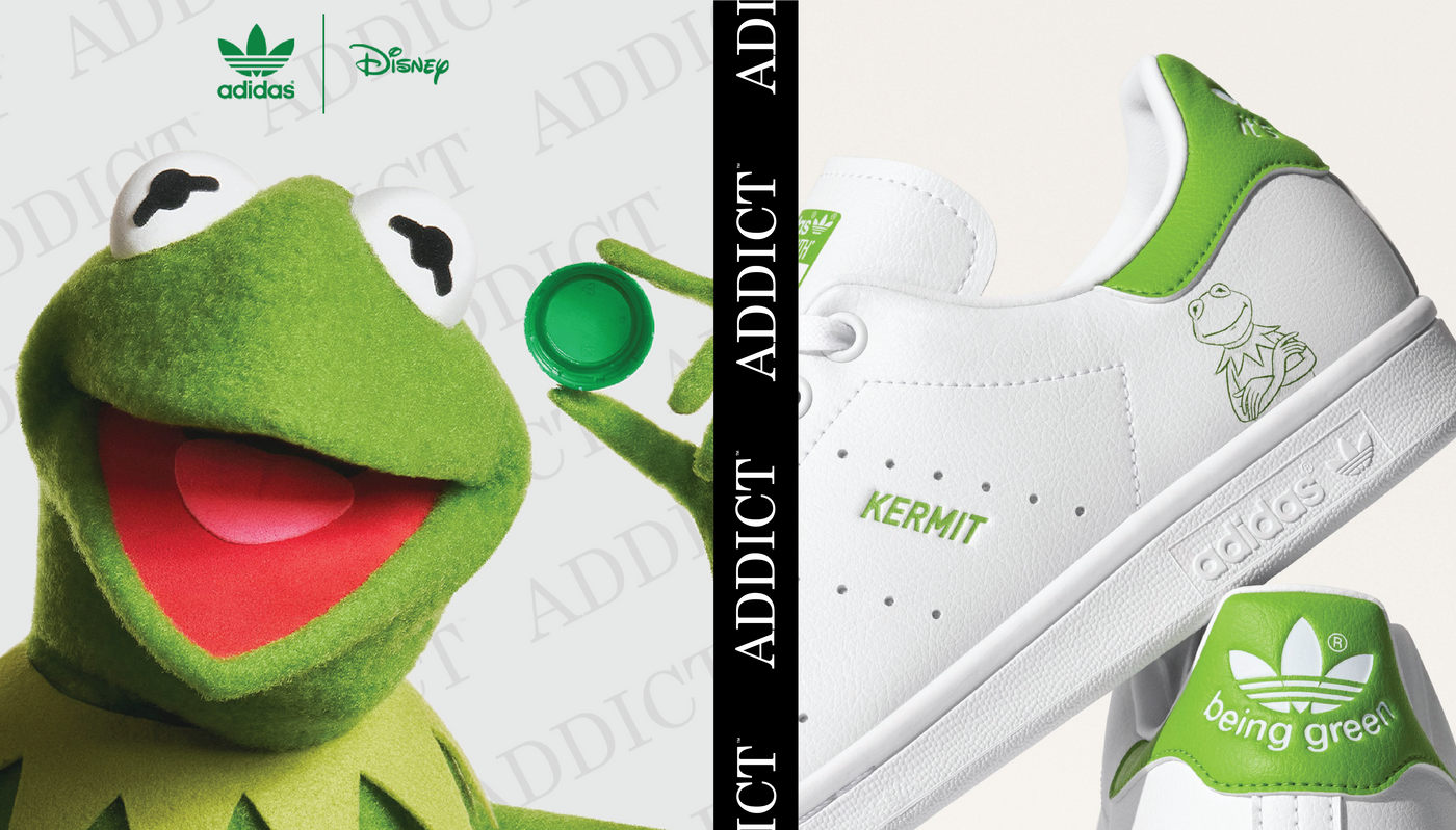 adidas Stan Smith x Kermit the Frog