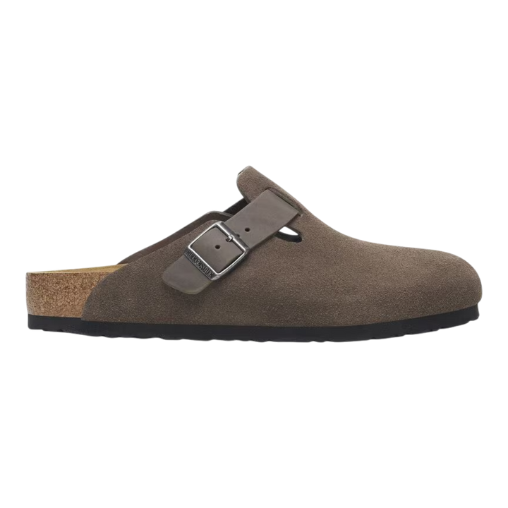 Birkenstock Boston Mixed Leather - Concrete Grey 1029210