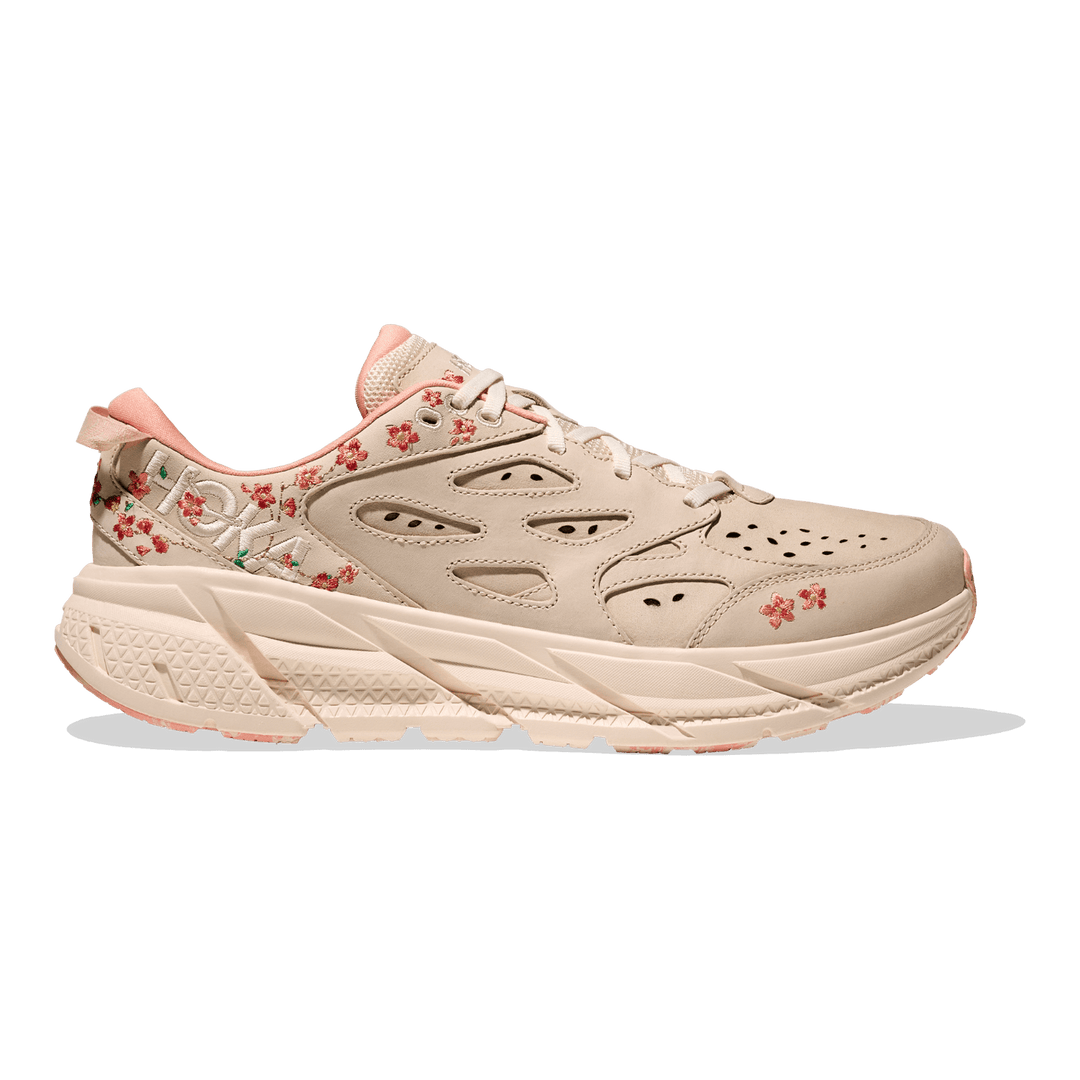 オクフリOKUFLI Chrom yellow limited Hoka One Vibrant Bloom Clifton L - Vanilla/Dry Clay