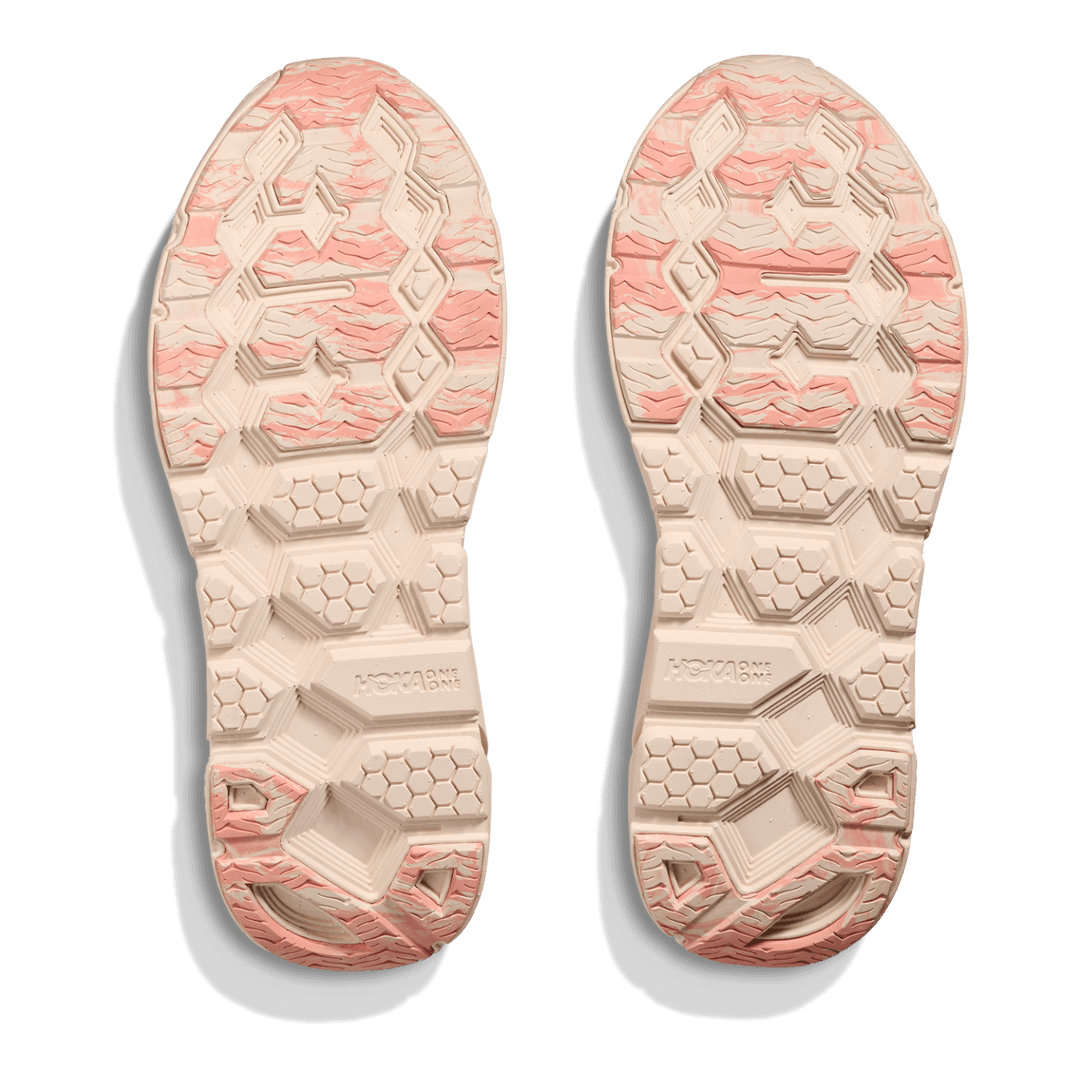Hoka One Vibrant Bloom Clifton L - Vanilla/Dry Clay
