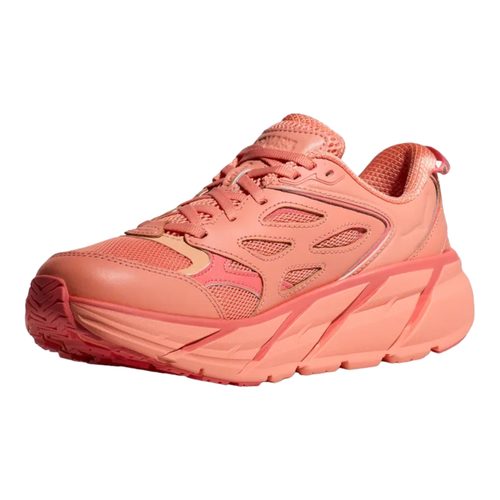 Hoka One Clifton L Athletics Guava/Electric-Coral for Women 1160050-GC