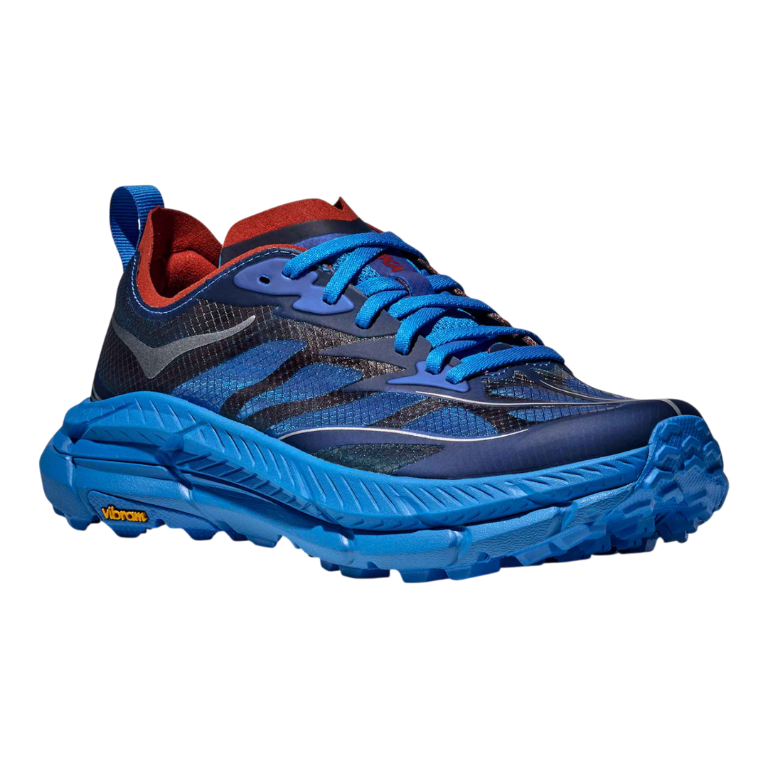 Hoka One U Mafate Speed 4 Lite Electric-Cobalt/Dry-Chili Men