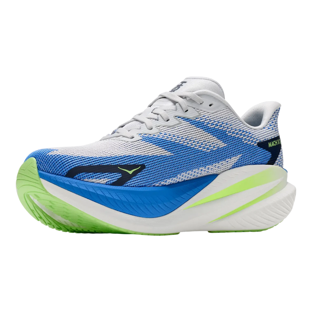 マッチ Hoka One Mach X 3 Cosmic-Grey/Virtual-Blue Men 1168720-CRYV