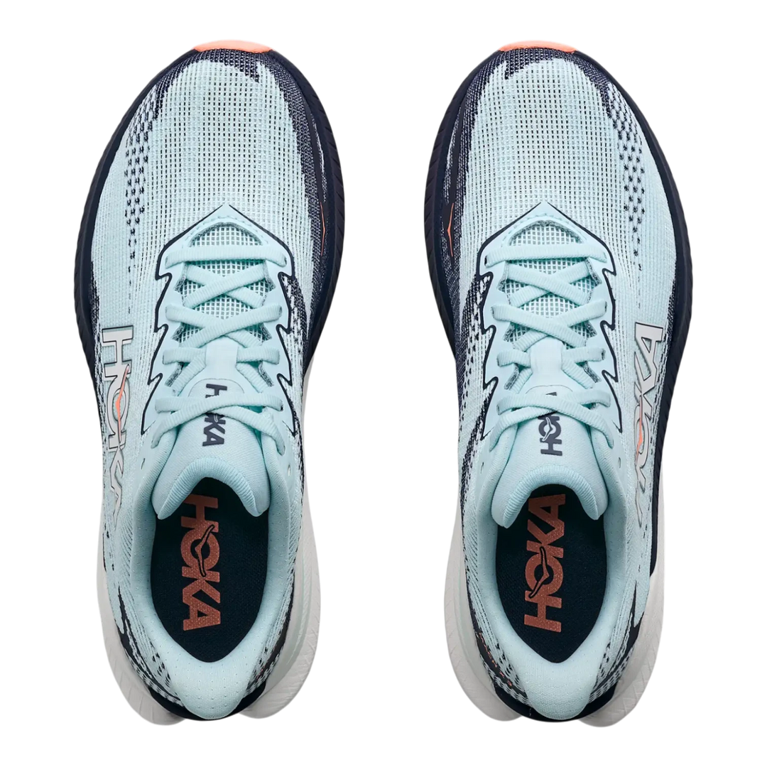 Hoka One Mach X 3 Glimmering-Blue/Varsity-Navy Women 1168721-GBLV