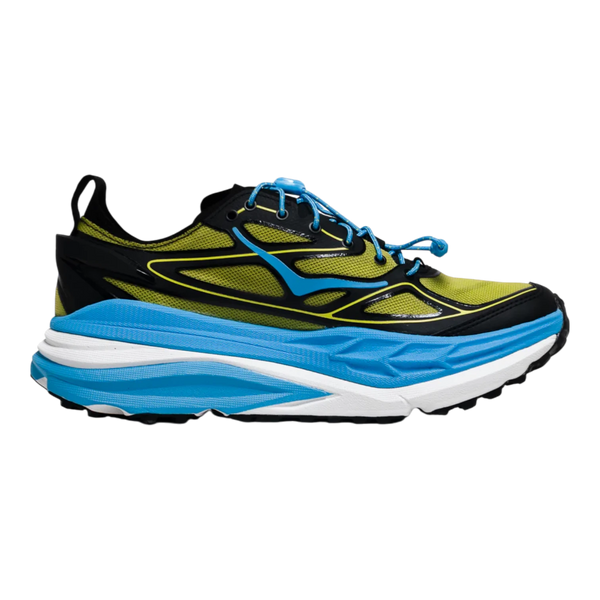 Hoka One Stinson One7 Black Skyward Blue 1168931-BKSK
