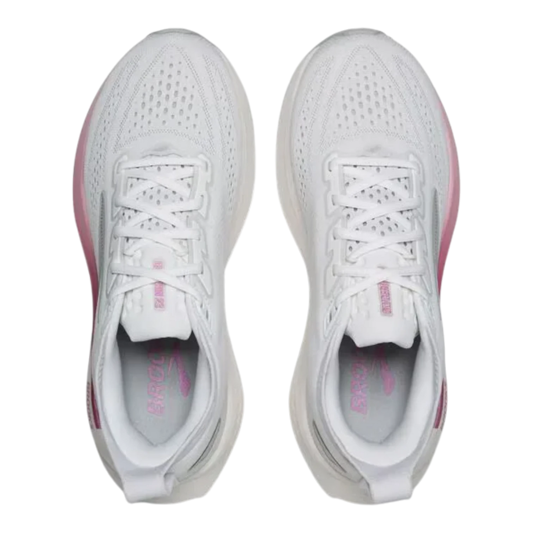 Brooks Glycerin 23 White/Harbor Mist/Metallic Women 120465-133