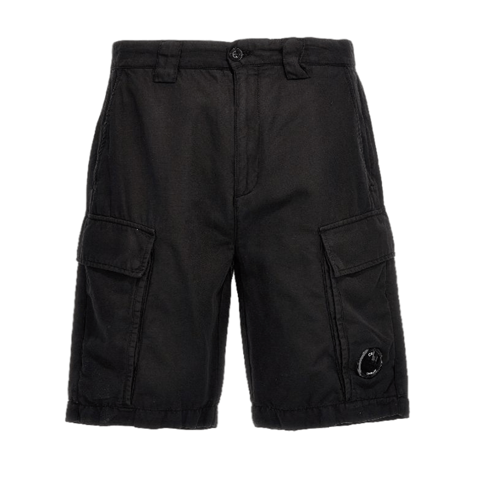 C.P. Company Bermuda Cargo Black Men 14CMBE327A006273G-999