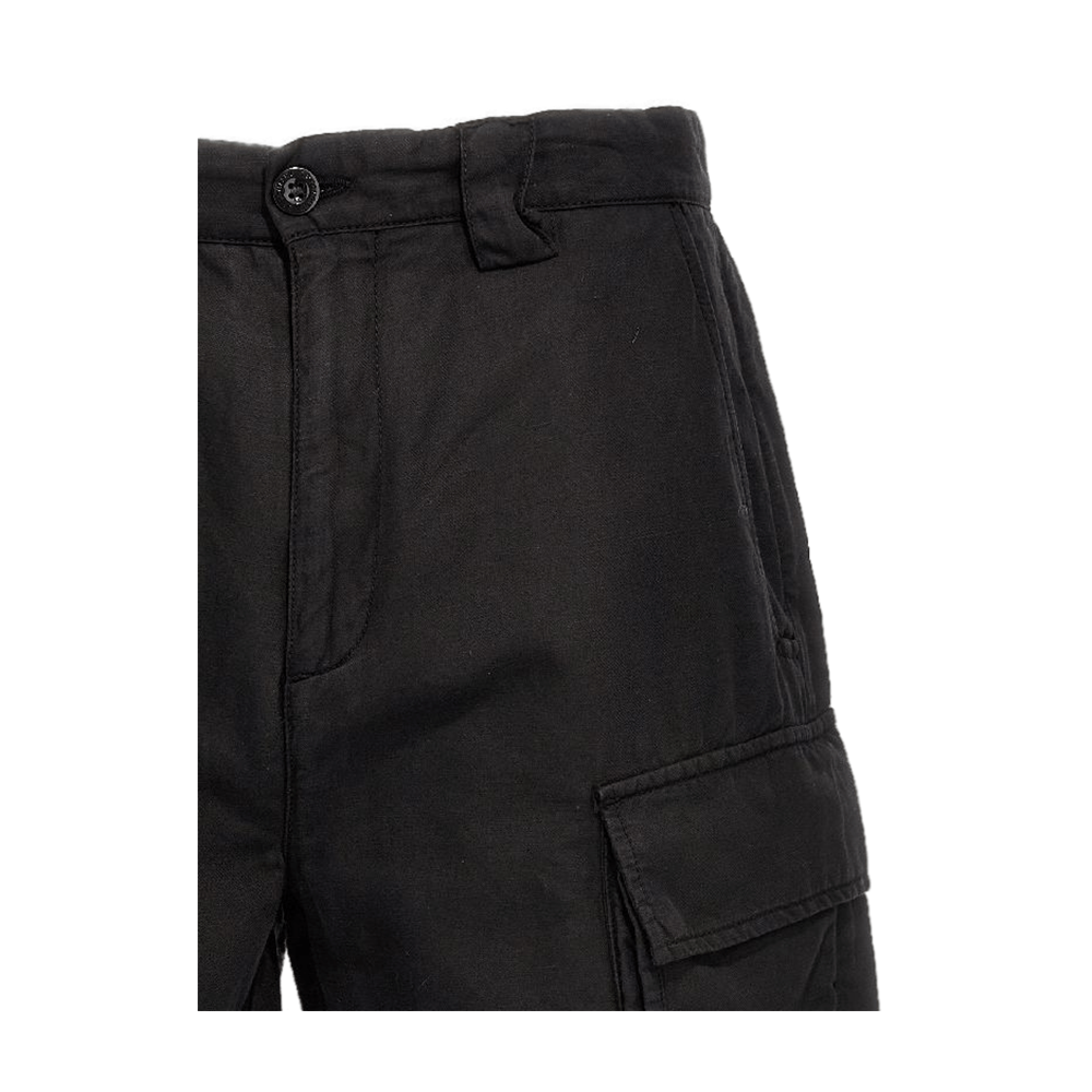 C.P. Company Bermuda Cargo Black Men 14CMBE327A006273G-999
