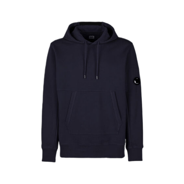 Cp company hoodie navy hot sale