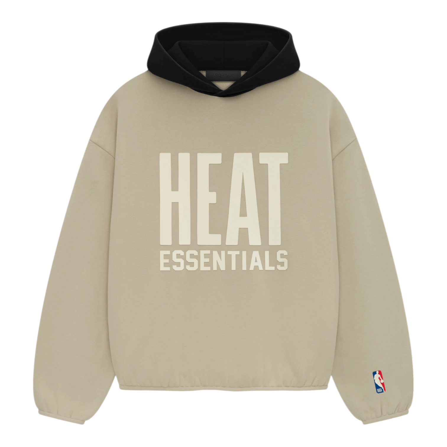 NBA Heat x Fear of God Essentials Hoodie Wheat/Black - Men's