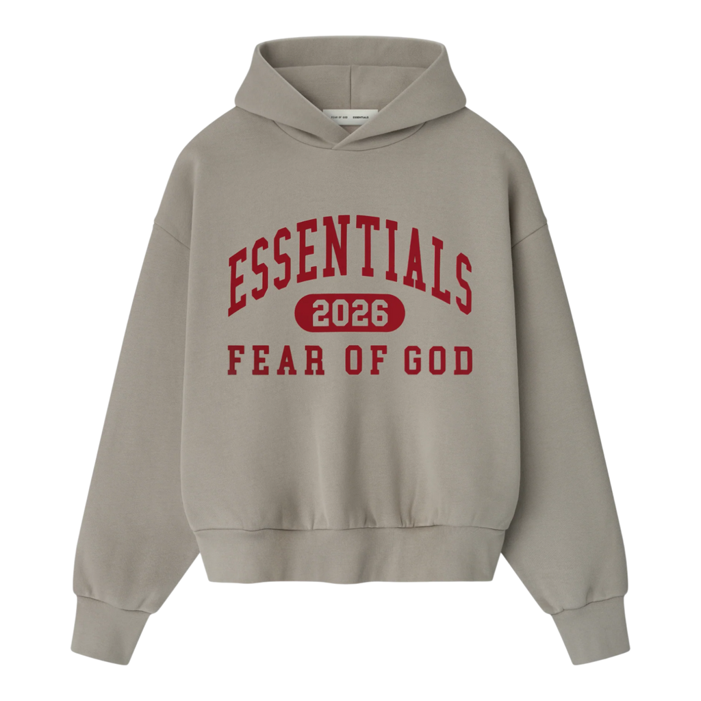 Fear of God Essentials Men's Classic Hoodie Smoke Grey 192HO256862F