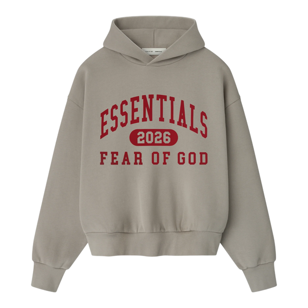 Fear of God Essentials Men's Classic Hoodie Smoke Grey 192HO256862F