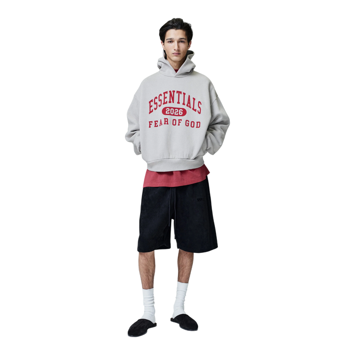 Fear of God Essentials Men's Classic Hoodie Smoke Grey 192HO256862F