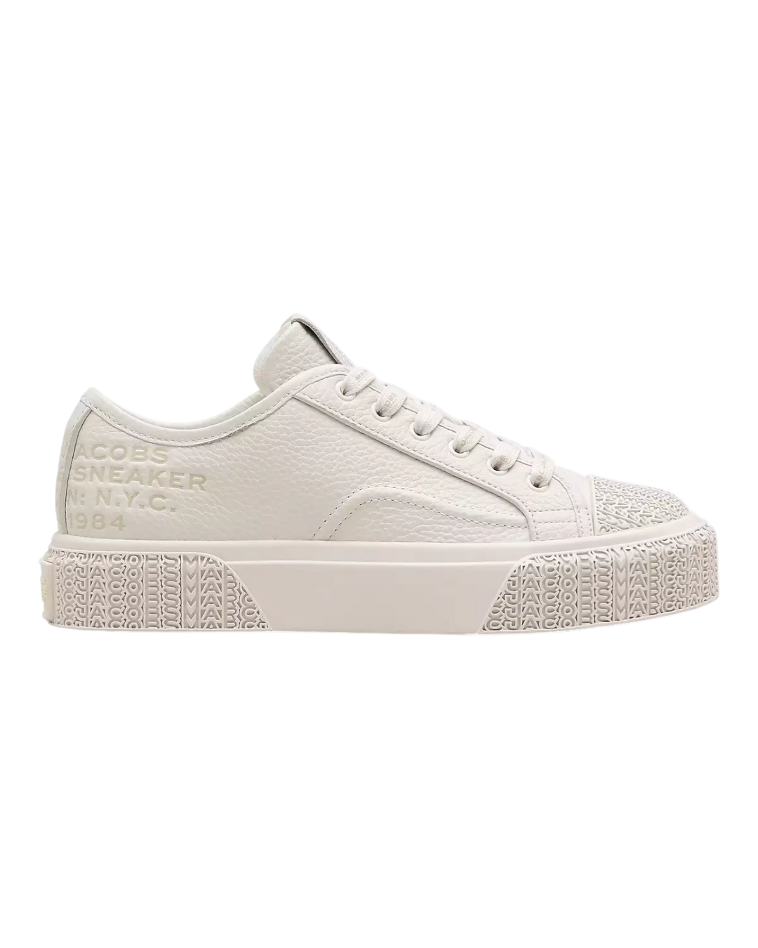 Marc Jacobs The Sneaker Leather Sneaker White 2R4FSN001F17-118