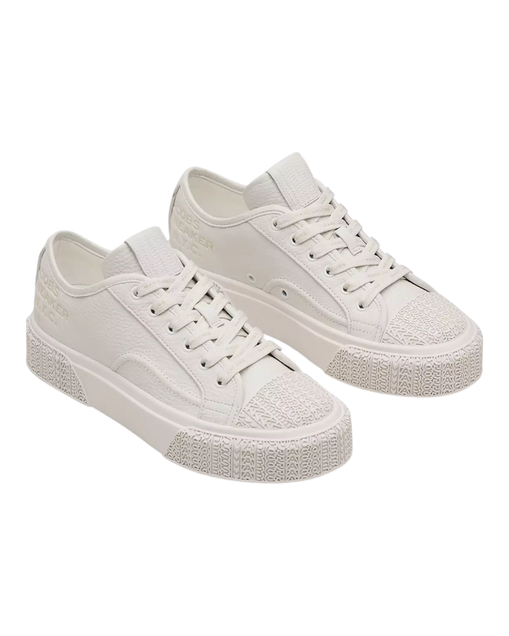 スニーカー MARC JACOBS SNEAKER (2R4FSN001F17) Marc Jacobs The Sneaker Leather Sneaker White 2R4FSN001F17-118