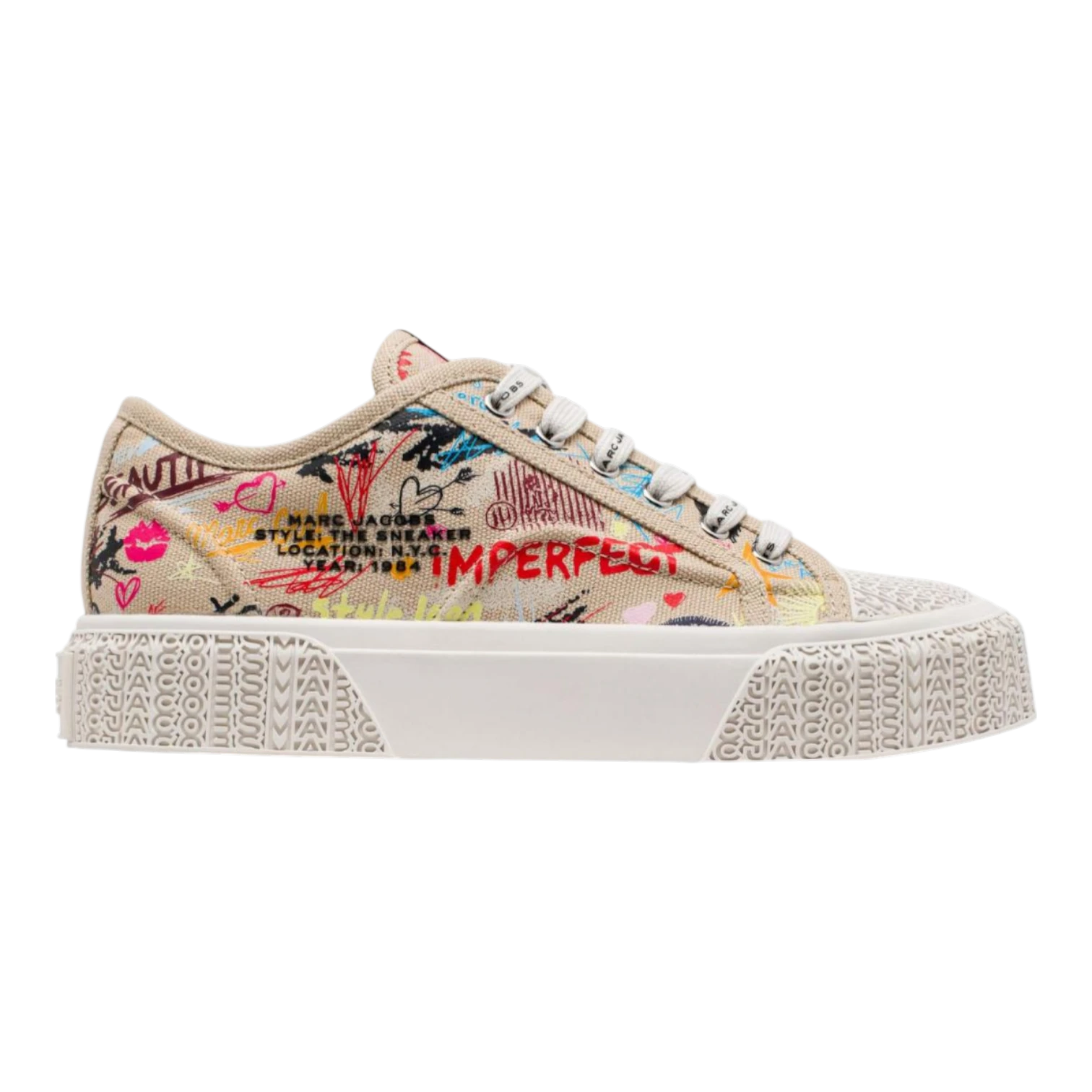 Marc jacobs The Punk Scribble Sneaker Multicolor Women 2S6FSN001F68